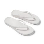 Arch Support Flip Flops - Classic - White
